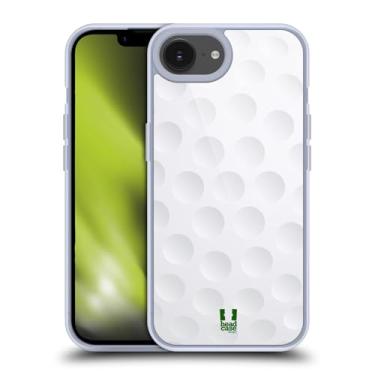 Imagem de Head Case Designs Capa de gel de coleção de bolas de golfe [proteção de grau militar] compatível com Apple iPhone 16e e compatível com MagSafe