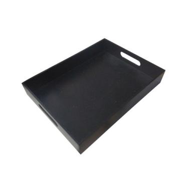 Imagem de Bandeja Café Decoração Madeira MDF Grande 40x30cm multiuso - Dema, Pre