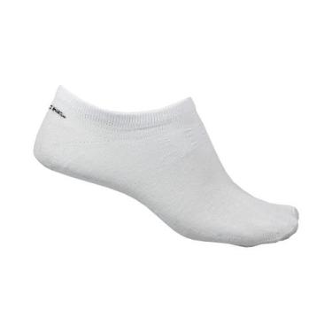 Imagem de Meia Invisível Branca Confortável Conde Duck, Branco, M