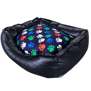 Imagem de Caminha Eco Pet Impermeável + Almofada Lavável Anti-alérgica Para Cach