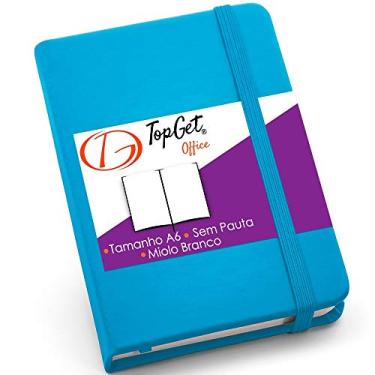 Imagem de Caderneta de Anotações 9x14cm 80 Folhas Sem Pauta (Azul Claro)