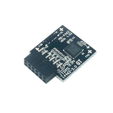 Imagem de Módulo TPM 2.0 SPI Módulo 12pin-1 MS-4462 com Infineon SLB9670 Substituição para placa-mãe MSI PRO B550-VC B650M-A B650M-P B650M-X/PRO B550M-VC B650-VC B650-S B650-P B650-P 650M-A B650-A WiFi