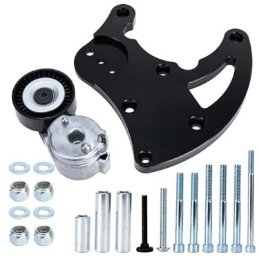 Imagem de Rldym LS Swap R4 Kit de suporte de montagem alta para compressor CA com tensor de correia, para motores Chevrolet GMC SUV Truck Vortec 1999-2013 LS1 LS2 LS3 LS6 LSX