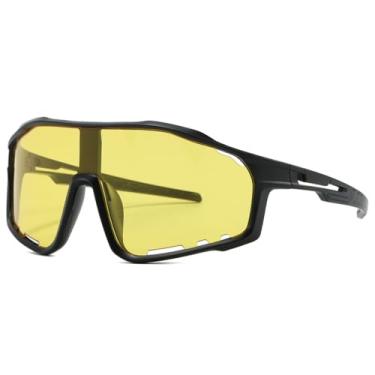 Imagem de Óculos de Sol Femininos para Ciclismo de Estrada, Modelo Monobloco, Populares para Esportes ao Ar L