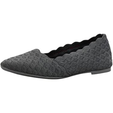 Imagem de Skechers Sapatilha feminina Cleo – Favo de mel, Carvão, 8.5