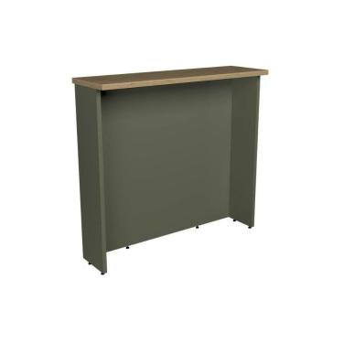 Imagem de Bancada Ilha Cozinha Ph 3068 Ten 120cm Verde-carvalho Nature - Herval