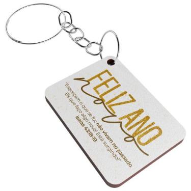 Imagem de Chaveiro Feliz Ano Novo  Lembrancinha Decorativa - Dk Decor, Modelo 1,