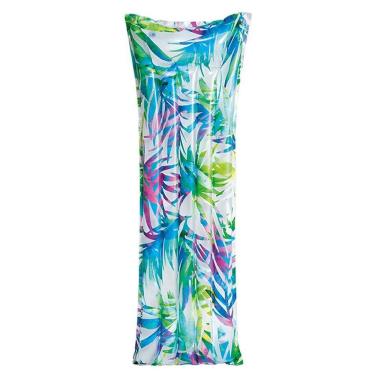 Imagem de Colchão Inflável Piscina Praia Esteira Fashion - Intex Folhas