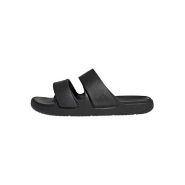 Imagem de adidas Sandália esportiva unissex Znscape para adultos, Preto/Preto/Preto, 11 Women/10 Men