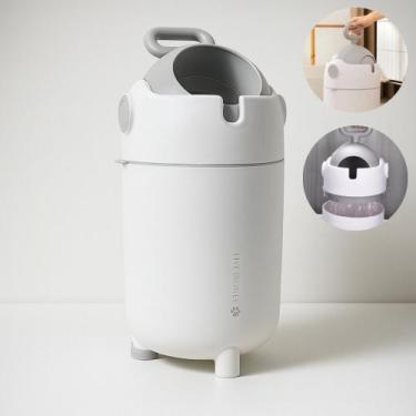 Imagem de Lixeira Magica Anti Odor E Bacterias 3Em1 Deend Para Fraldas