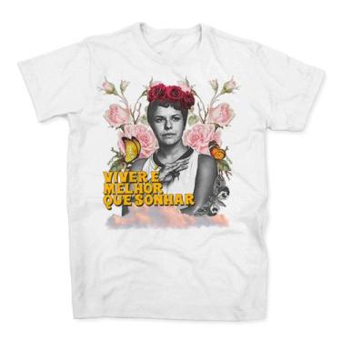 Imagem de Camiseta Algodao Elis Regina - Vistanervous, Branco, M