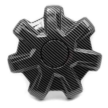 Imagem de RTrhinoTuning Tampa central da roda de 203 mm para Tesla Model Y 2019-2021 Capa de cubo de fibra de carbono