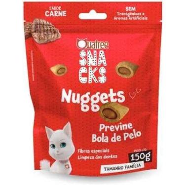 Imagem de Snack Quatree para Gatos Adultos - Sabor Carne - Controle de Bolas de 