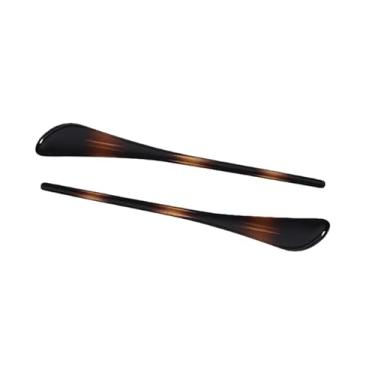 Imagem de Braço de substituição para hastes (meias auriculares) para óculos de sol Ray-Ban Aviator RB3025 3026 (marrom)