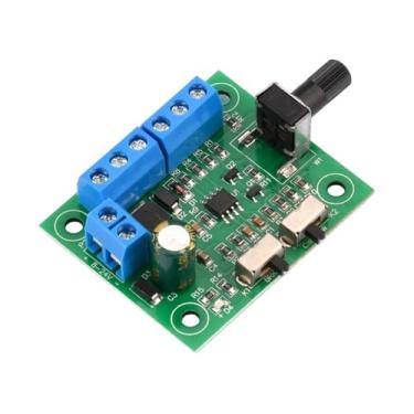 Imagem de Controlador de velocidade PWM sem escovas DC Motor Driver Board 8-24V placa reguladora módulo regulador monitor PWM com unidade (interruptor lateral)