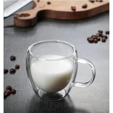 Imagem de Xícara de Vidro Borossilicato 100, 150 E 250 ml com Alça – Elegância e Resistência em Cada Gole!