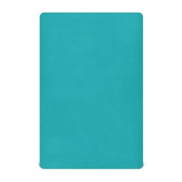 Imagem de STAYTOP Lençóis de berço para meninos e meninas, cor azul-petróleo, lençol com elástico para berço padrão e colchão infantil, de microfibra supermacia, 137 x 71 cm