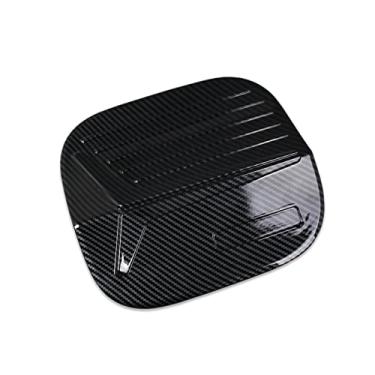 Imagem de RQING Capa de tanque de combustível cromada para Honda New Civic 2022 2023 2024 2025 acabamento em fibra de carbono