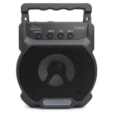 Imagem de Caixinha de Som Grasep 21 Potência e Portabilidade com Bluetooth e FM