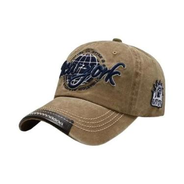 Imagem de Boné De Beisebol De Algodão Desgastado Estilo Coreano Protetor Solar C