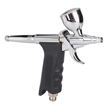 Imagem de GLOGLOW Kit de Compressor de Aerógrafo de Dupla Ação, Pulverizador de Tinta de Cobre para Decoração de Bolos, Arte Corporal, Arte Em Unhas e Projetos de Pintura, Necessidades Diárias