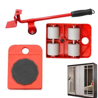 Imagem de Movedores De Mobiliário Com Rodas - de Rolos para Mobília - Deslizador Para Eletrodomésticos Com Grande Capacidade De Carga | Para Geladeira, Aparelhos, Cama, Sofá, Armário, Máquina de Lavar Roupa e