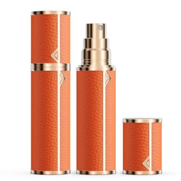 Imagem de kuangre Frasco de spray de perfume atomizador de 10 ml, dispensador de colônia vazio, pulverizador portátil essencial de viagem para muitos presentes.