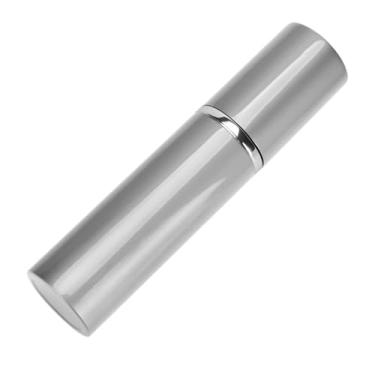 Imagem de Dioche Mini Frasco de Perfume Recarregável de 10ml, 5 Peças, Portátil, Alumínio, Atomizador, Spray, Com Tampa à Prova de Poeira, para Viagens, óleos Essenciais, Fragrâncias (SILVER)