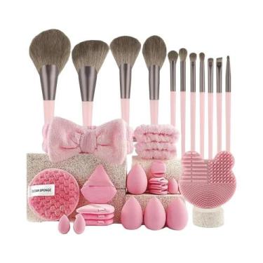 Imagem de Conjunto De Pincéis De Maquiagem Macios Para Pele Mista 13/33pcs Kit P
