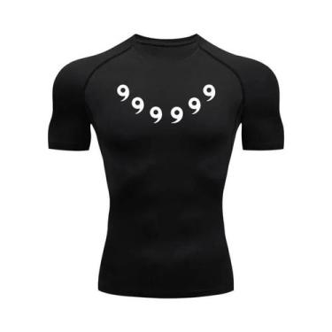 Imagem de Conjunto De Fitness Masculino De Secagem Rápida Com Estampa De Anime, 
