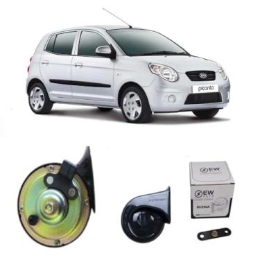 Imagem de BUZINA CARACOL COM PLUG E CONECTOR 2 PINOS PARA PICANTO 2008 >2016 - TIGER AUTO