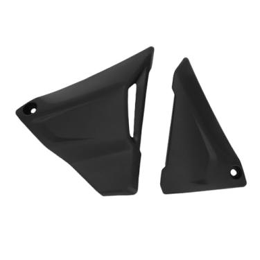 Imagem de Estink 1 par de Carenagem Lateral Bateria Tampa Bateria Lateral Motocicleta ABS Substituição Esquerda Direita 46638523156 para R1200GS-K50 R1200GS Adventure-K51 R1250GS-K50 (Preto)
