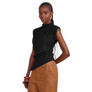 Imagem de Blusa Colcci Assimétrica Com Franzido Lateral-Feminino