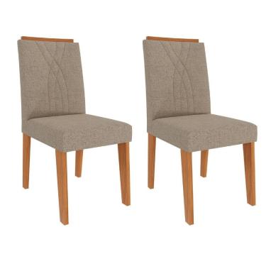 Imagem de Conjunto 2 Cadeiras Nicole 100  MDF Cimol