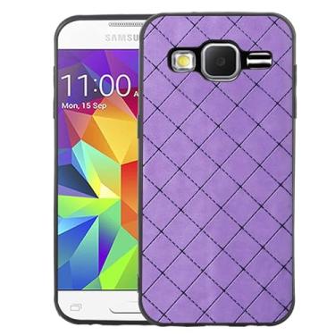 Imagem de ELISORLI Capa para Samsung Galaxy J3 2016/J 3 V/J36V/Sky/Amp Prime Capa robusta fina antiderrapante borracha TPU para celular para Glaxay Sol J3V JV3 J36 6 J320V J320A mulheres homens roxo