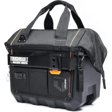 Imagem de ToughBuilt - Bolsa de ferramentas grande de boca maciça de 40,6 cm - Construção de qualidade profissional - TB-CT-62-16A