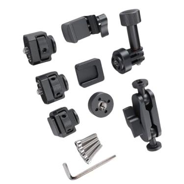 Imagem de GOWENIC Braço Articulado, Braçadeira de Liberação Rápida, Cabeças Esféricas Duplas de 17 Mm, Com Inovador Anti-torção, para Câmera de Telefone Tablet