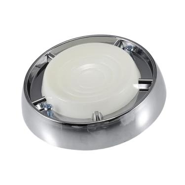 Imagem de REPAIROCK Tampa de lâmpada de lente de moldura de luz de cúpula de carro com parafusos, lente de luz interior de carro para Ford para Mustang 1967-1970 peças de reposição automotiva de plástico