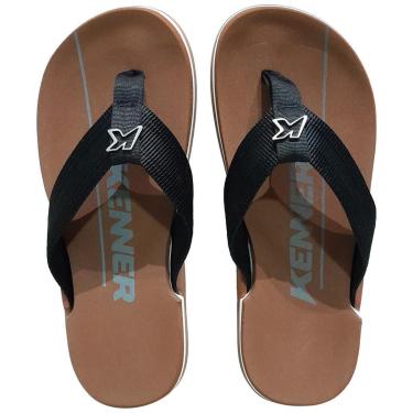 Imagem de Sandália Chinelo Kenner Nk6 Pro Marrom Canela Masculino-Masculino