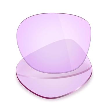 Imagem de Mryok Lentes de reposição UV400 para óculos de sol Oakley Deadbolt OO6046, HD Polarized, proteção UV, resistente a impactos e ajuste perfeito - rosa claro