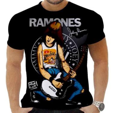 Imagem de Camiseta Camisa Personalizada Rock Metal Ramones 9 - OBDS, INF 8