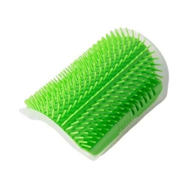 Imagem de Arranhador De Gato Montado Na Parede, Ferramenta De Massagem E Auto-Cu