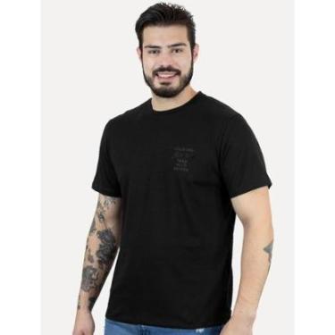 Imagem de Camiseta John John Masculina Relaxed Horse Black Preta-Masculino