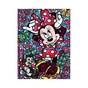 Imagem de Mosaico De Diamante 5D DIY Com Bordado De Strass Da Princesa Disney Mi