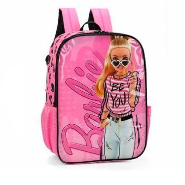 Imagem de Mochila Infantil Escolar Costas Barbie Rosa Be You