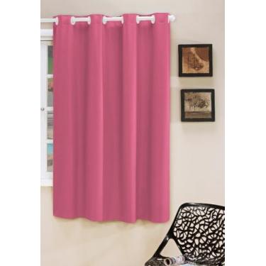 Imagem de Cortina Blackout PVC Lisa 1,40x1,00 Filomena - Pink