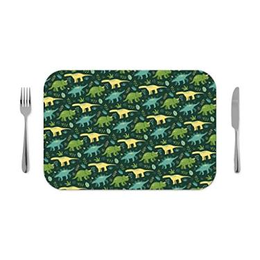 Imagem de Jogo americano 30x40cm - Infantil Dinossauros - 4 pçs