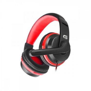 Imagem de Headset Gamer P3 Spider Black Preto/Vermelho Fortrek G