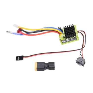 Imagem de Ainoli RC escovado ESC à prova de água 1/10 RC carro barco controlador eletrônico de velocidade para motor 540 550 750