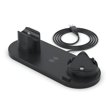 Imagem de Base de Carregamento 6 em 1 USB C Lightning Indução